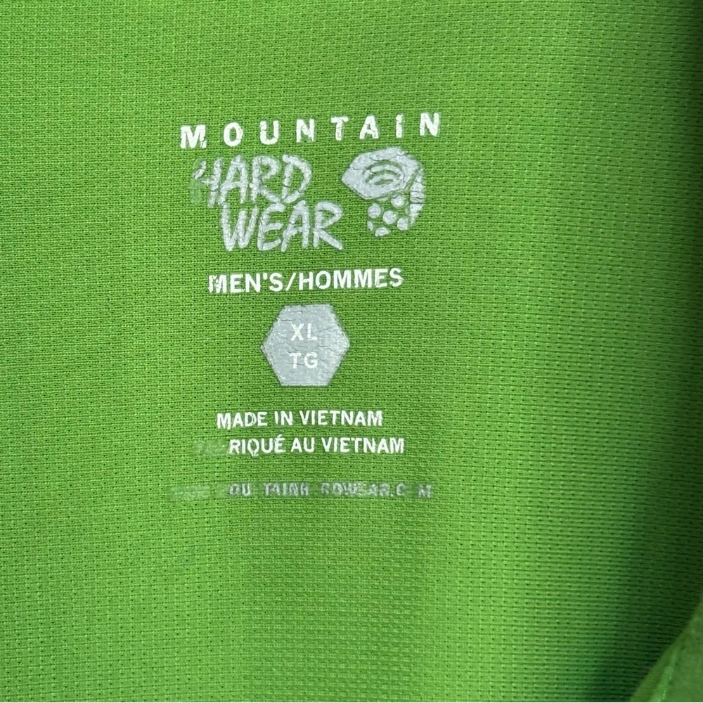 Mountain Hardwear Canyon Long Sleeve Hiking Button Shirt Green Men’s XL Outdoor - Picture 5 of 7